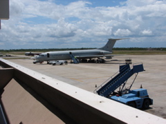 RAF jet at BZE